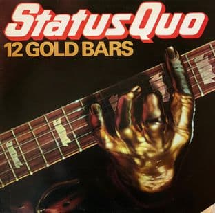 Status Quo - 12 Gold Bars (LP) (VG-EX/G+)