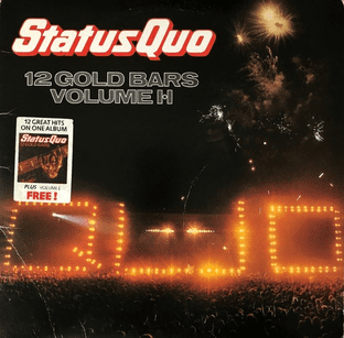 Status Quo - 12 Gold Bars Volume Two (And One) (LP) (VG-EX/G) (1)