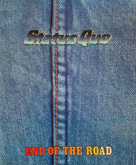 Status Quo - End Of The Road: European Tour 1984 (Programme) (VG)