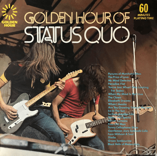 Status Quo - Golden Hour Of Status Quo (LP) (VG-/VG-)