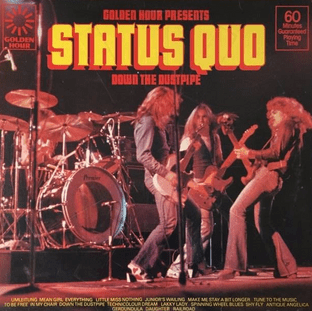 Status Quo - Golden Hour Presents Status Quo: Down The Dustpipe (LP) (G++/VG-)