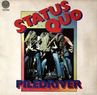 Status Quo - Piledriver (LP) (G-VG/G++)