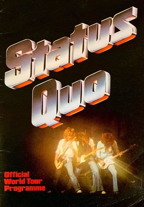 Status Quo  - World Tour 1979/80 (Programme) (G+)