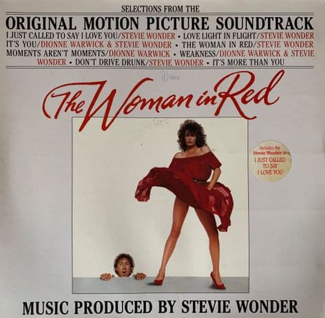 Stevie Wonder ‎- The Woman In Red: Original Motion Picture Soundtrack (LP) (G++/G++)