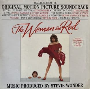 Stevie Wonder ‎- The Woman In Red: Original Motion Picture Soundtrack (LP) (VG+/VG-)