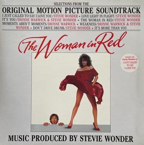 Stevie Wonder ‎- The Woman In Red: Selections From Original Motion Picture Soundtrack (LP) (VG-/VG-)