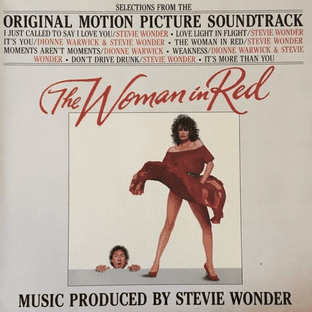 Stevie Wonder - The Woman In Red: Selections From The Original Motion Picture Soundtrack (LP) (VG/EX-)
