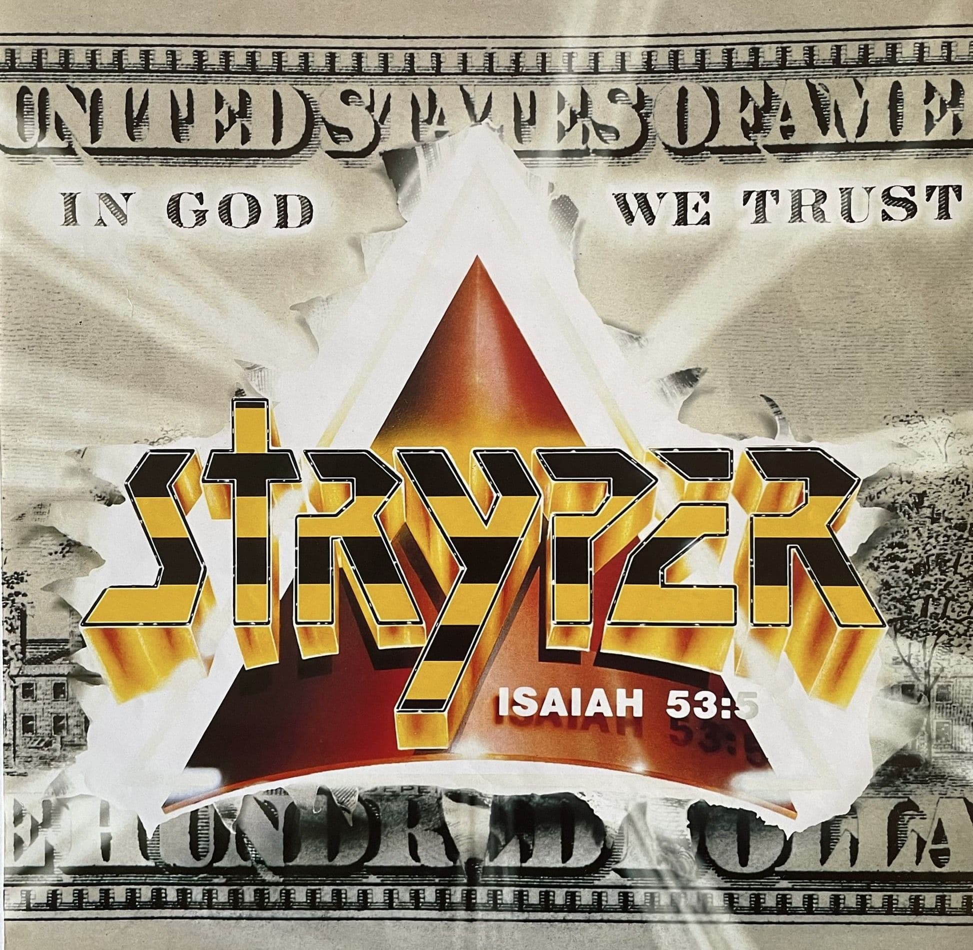 Stryper - In God We Trust LP Picture Disc/Poster VG/VG-