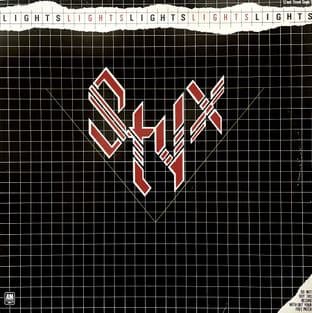 Styx - Lights (12") (EX-/VG-)
