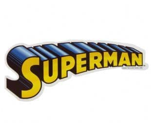 Superman - Classic Logo (Sticker)