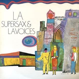 Supersax & L.A. Voices - L.A. (Japan LP) (EX/VG-EX)