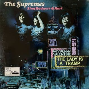 Supremes (The) - The Supremes Sing Rodgers & Hart (LP) (VG-/VG-)