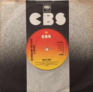 Sutherland Brothers & Quiver - Arms Of Mary (7") (EX/VG)
