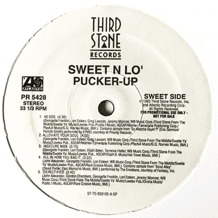 Sweet N Lo' - Pucker-Up (LP) (Promo) (G/M)