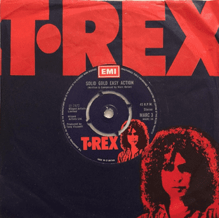 T. Rex - Solid Gold Easy Action (7") (VG/G+)