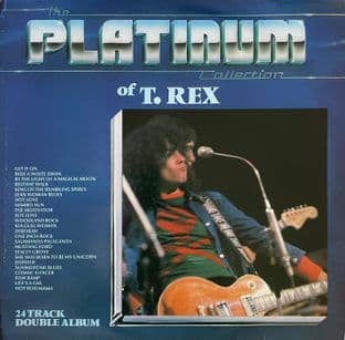 T. Rex - The Platinum Collection Of T. Rex (LP) (VG-/G+)