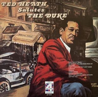 Ted Heath Orchestra (The) - Ted Heath Salutes The Duke (LP) (VG/VG-)