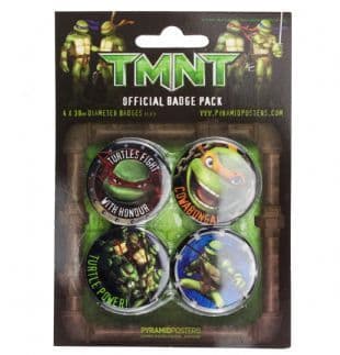 Teenage Mutant Ninja Turtles - Official Button Badge Pack