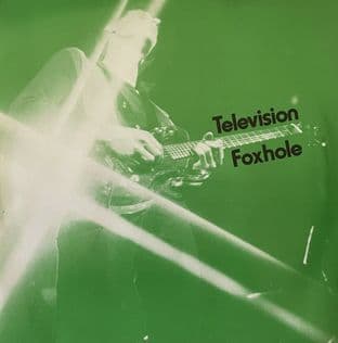Television ‎- Foxhole  (12") (Red Vinyl/Green Sleeve) (VG/VG)