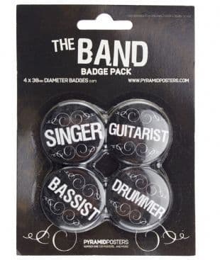 The Band - Official Button Badge Pack