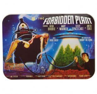 The Forbidden Plant - Spoof Movie Poster Art (Sticker)