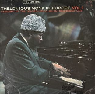 Thelonious Monk Quartet - Thelonious Monk In Europe Vol. 1 (LP) (G/G-VG)
