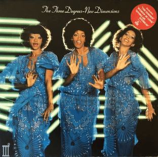 Three Degrees (The) - New Dimensions (LP) (VG/G++)