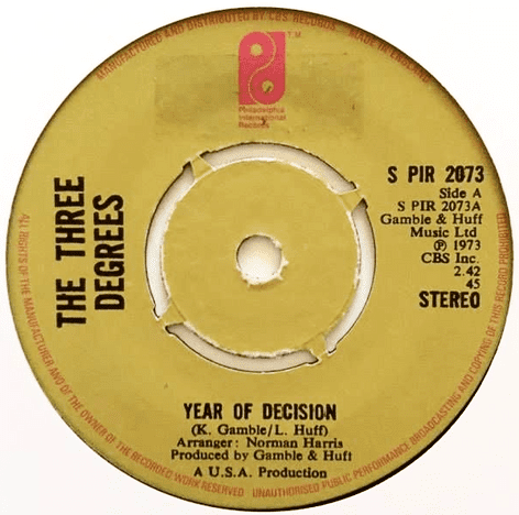 Three Degrees (The) - Year Of Decision (7