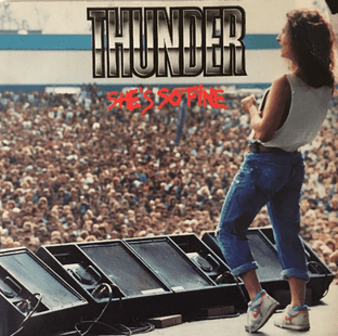 Thunder - She's So Fine (7") (G++/G-VG)