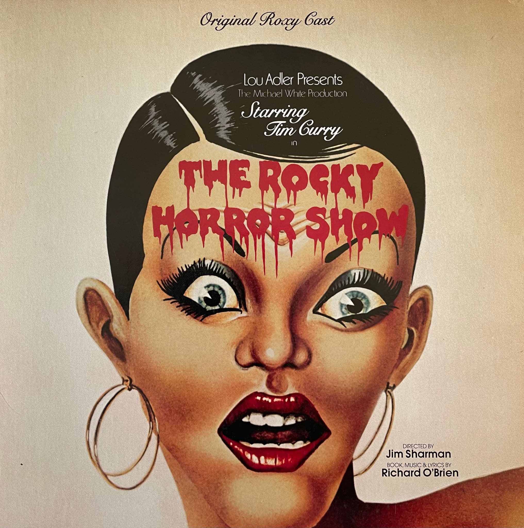 Tim Curry & The Original Roxy Cast - The Rocky Horror Show LP EX/EX-
