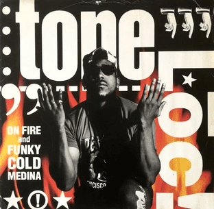 Tone Loc - On Fire/Funky Cold Medina (12") (F+/G-)