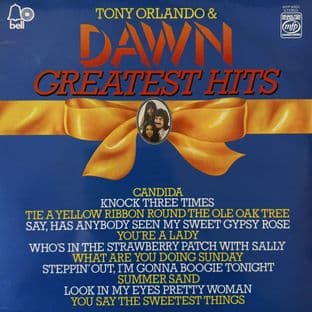 Tony Orlando & Dawn - Greatest Hits (LP) (VG+/VG+)