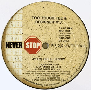 Too Tough Tee & Designer M.J. - A Few Girls I Know (12") (Promo) (G+/M)