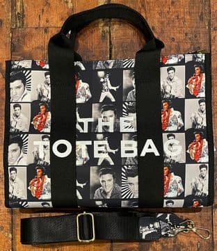 Tote Bag (The) - Sangrila Medium Elvis Presley Collage (New) (BPK007)
