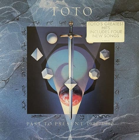 Toto - Past To Present 1977-1990 (LP) (VG-EX/VG-)