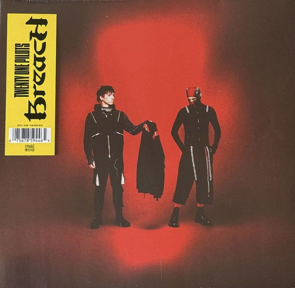 Twenty One Pilots Breach LP Yellow/Red Split/Black Vinyl M/M Sld