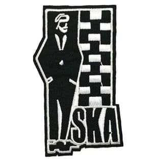 Two Tone Ska - Sew On Patch