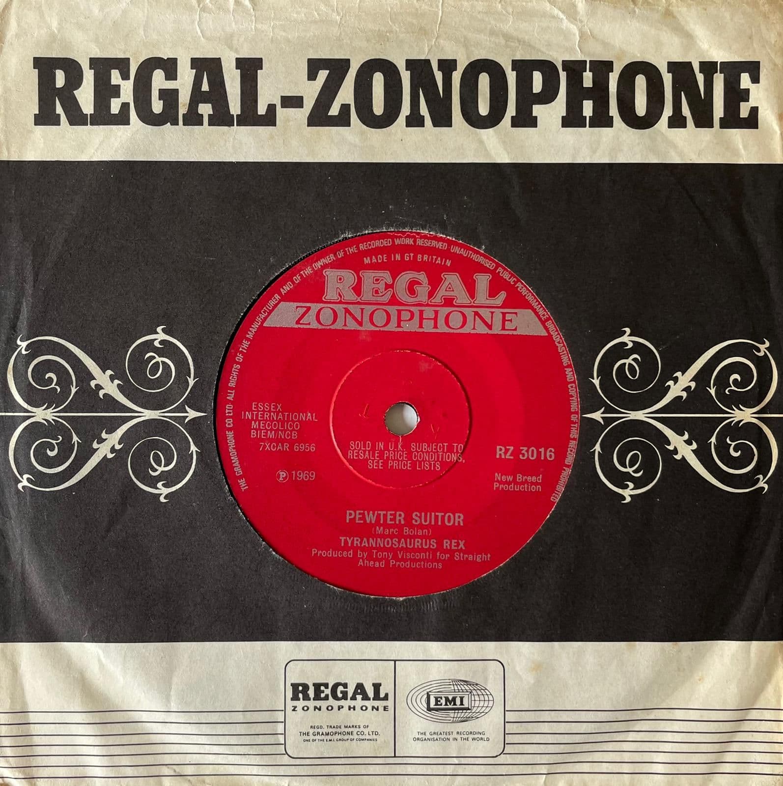 Tyrannosaurus Rex - Pewter Suitor 7