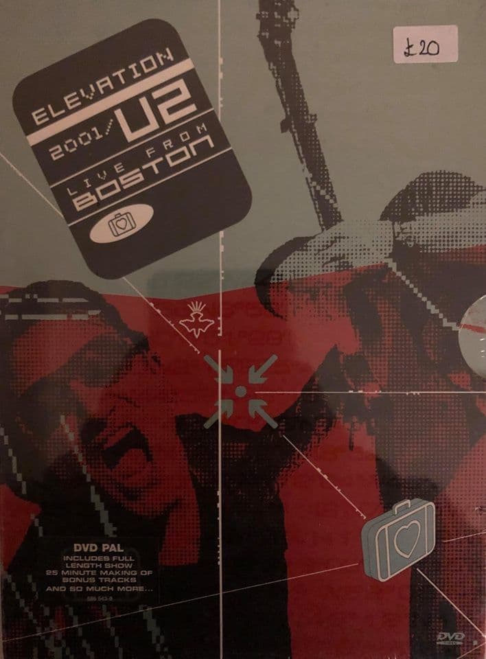 U2 - Elevation Live From Boston 2001 DVD