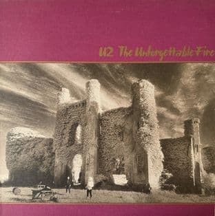 U2 - The Unforgettable Fire (LP) (EX-/VG-)