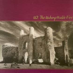 U2 - The Unforgettable Fire (LP) (G-VG/G++)