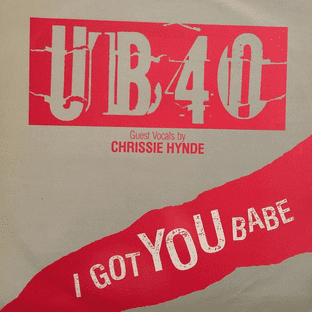 UB40 ft Chrissie Hynde - I Got You Babe (12") (VG-/VG)
