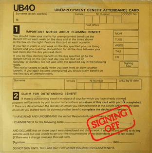 UB40 - Signing Off (LP + 12") (VG/G-)