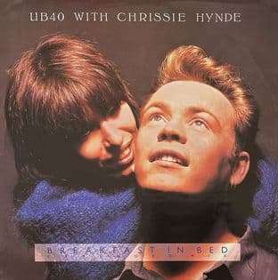 UB40 With Chrissie Hynde - Breakfast In Bed (12") (VG/VG-)