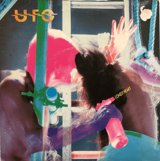 UFO - Lonely Heart (7") (Clear Vinyl) (EX/VG-)