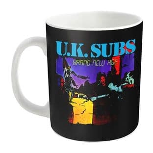 UK SUBS BRAND NEW AGE MUG (11oz) (Brand New In Box) (mug207)