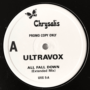 Ultravox - All Fall Down (12") (Promo) (EX-/VG+)
