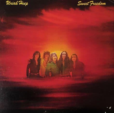 Uriah Heep - Sweet Freedom (LP) (G+/G+)