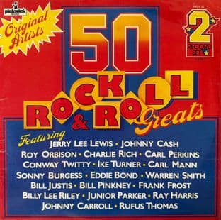 V/A - 50 Rock & Roll Greats (LP) (VG/VG)