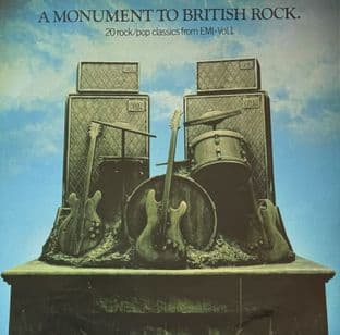 V/A ‎- A Monument To British Rock Volume 1 (LP) (EX-/VG)